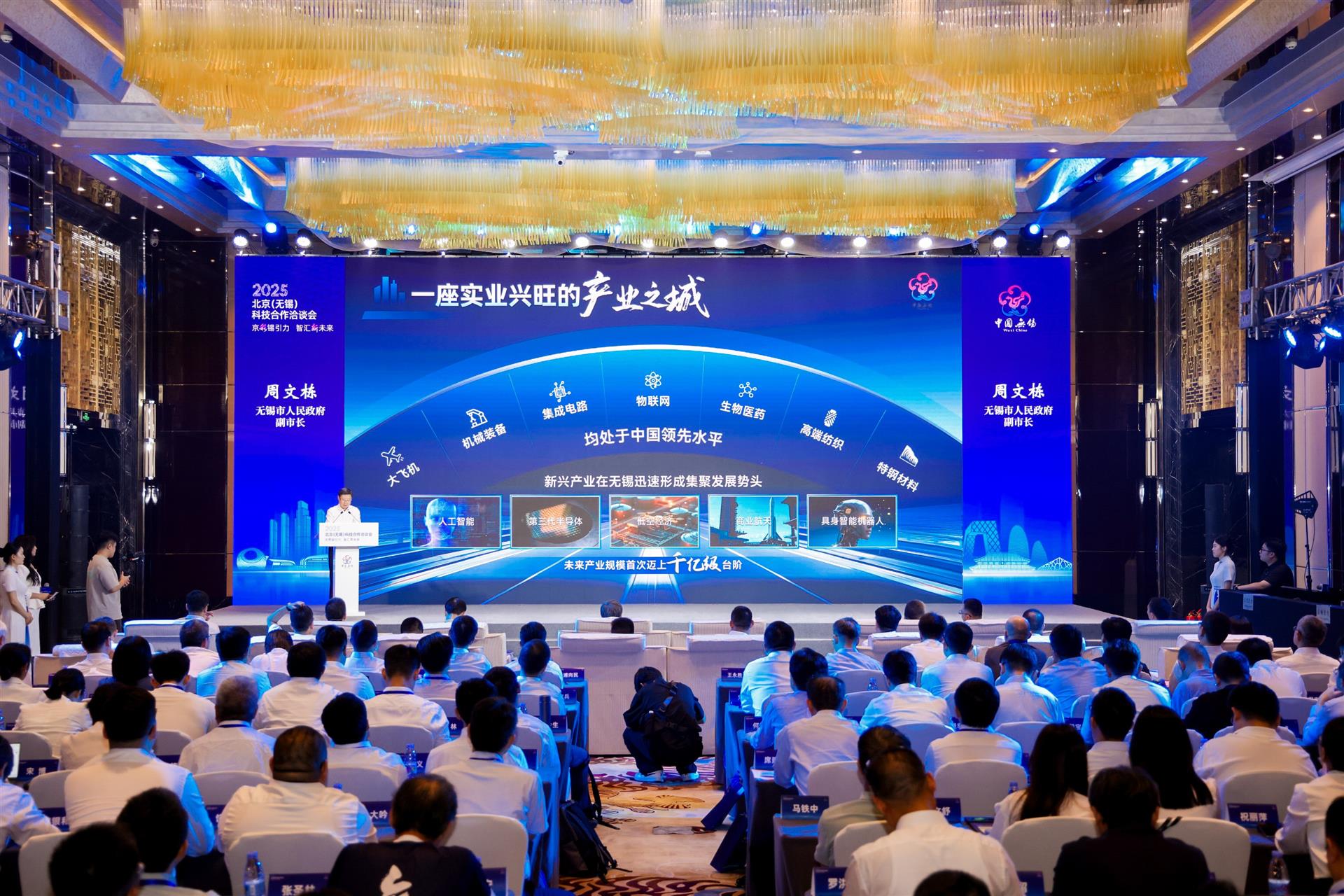 【資訊動(dòng)態(tài)】助力京錫共繪科創(chuàng)藍(lán)圖——2025北京（無錫）科技合作洽談會(huì)成功舉辦